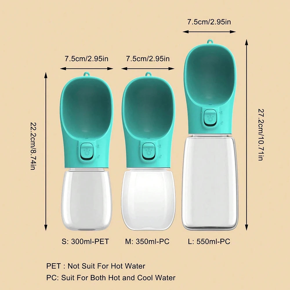 THAGARPETS™ Travel Water Bottle
